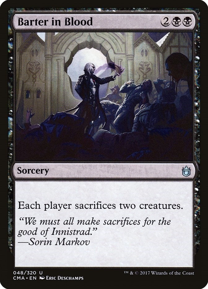 Image for Barter in Blood (48) (CMA) - Magic: The Gathering