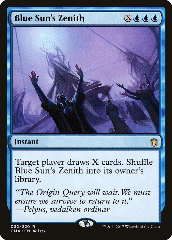 Image for Blue Sun's Zenith (32) (CMA) - Magic: The Gathering