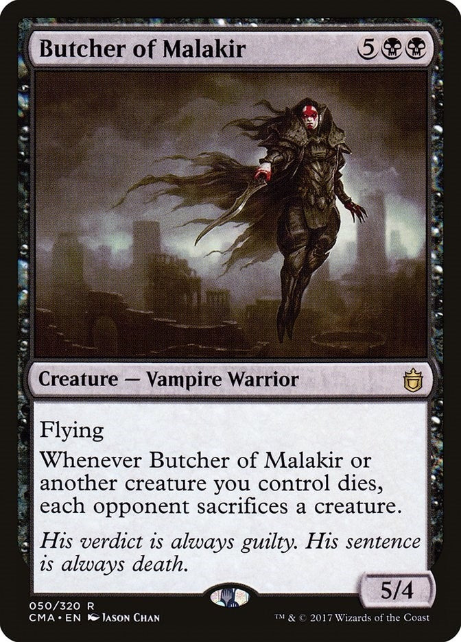 Image for Butcher of Malakir (50) - Magic: The Gathering