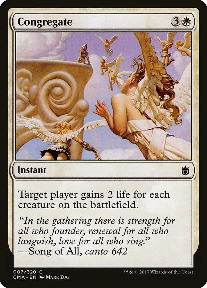 Image for Congregate (7) - Magic: The Gathering