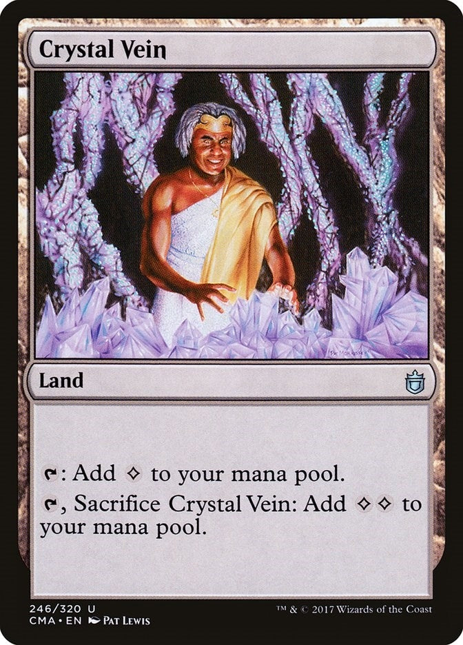Image for Crystal Vein (246) (CMA) - Magic: The Gathering