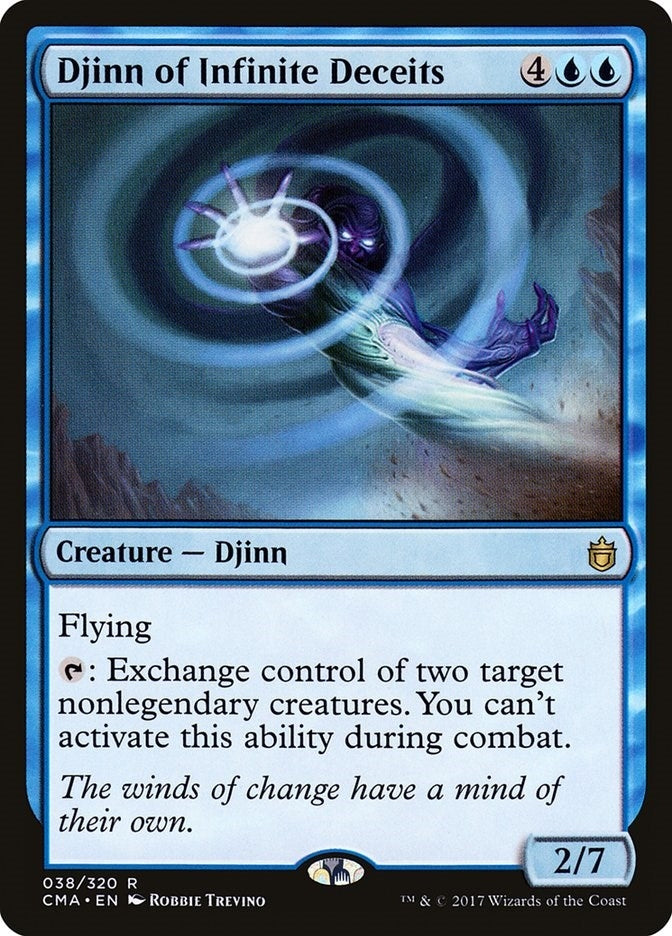 Image for Djinn of Infinite Deceits (38) - Magic: The Gathering