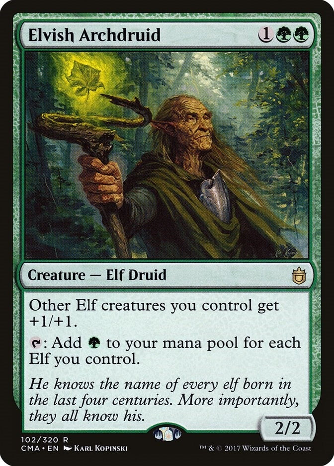 Image for Elvish Archdruid (102) - Magic: The Gathering