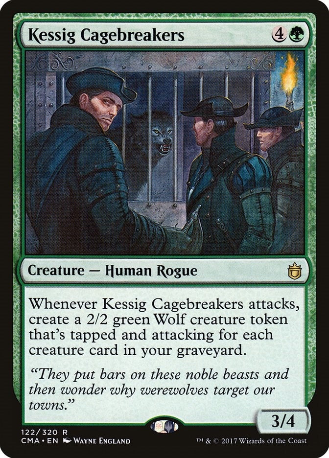Image for Kessig Cagebreakers (122) - Magic: The Gathering