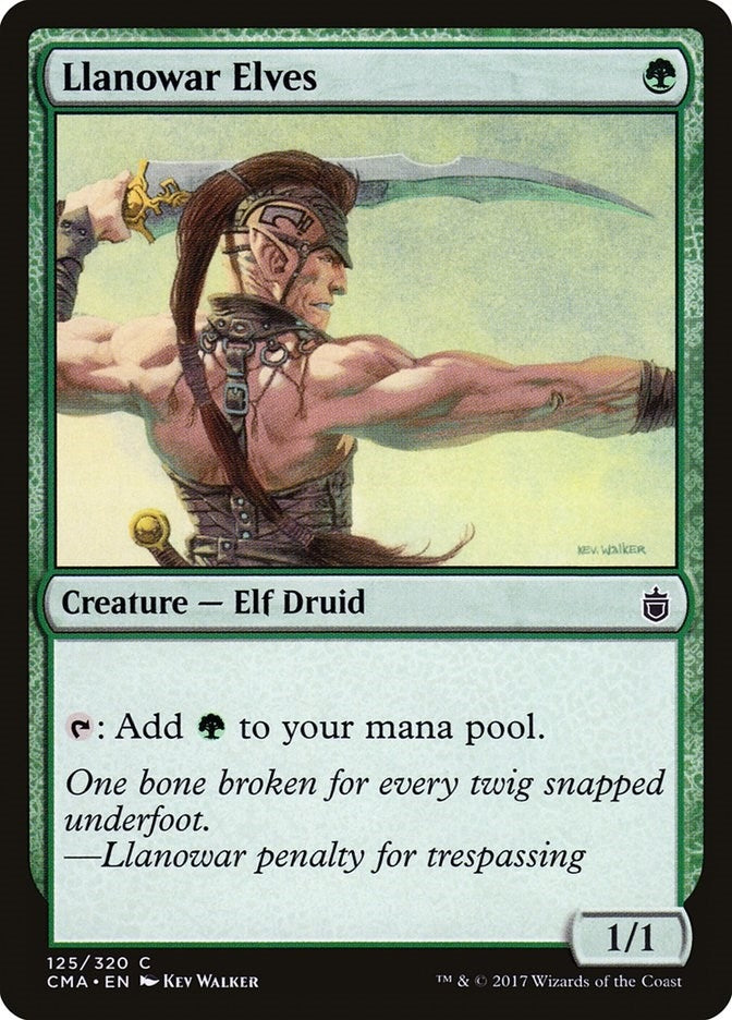 Image for Llanowar Elves (125) - Magic: The Gathering