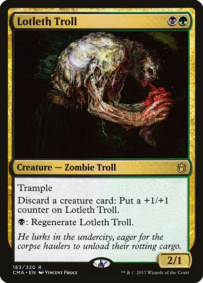 Image for Lotleth Troll (183) - Magic: The Gathering
