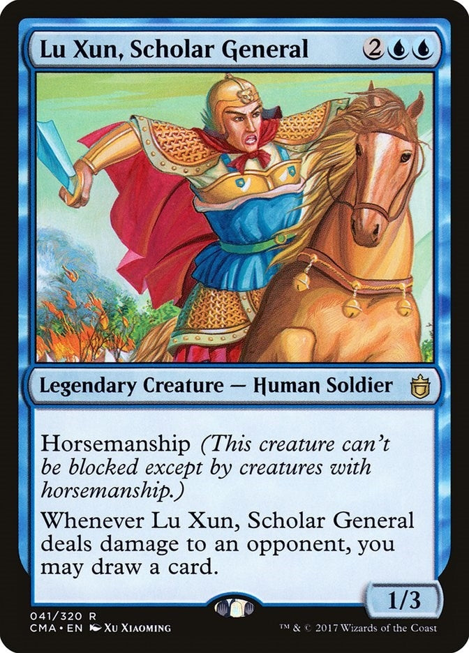 Image for Lu Xun, Scholar General (41) - Magic: The Gathering