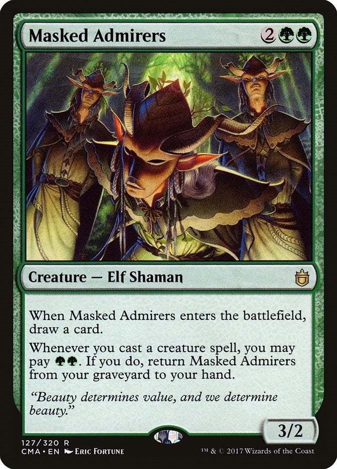 Image for Masked Admirers (127) - Magic: The Gathering