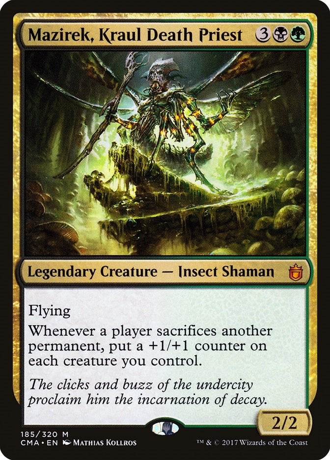Image for Mazirek, Kraul Death Priest (185) (CMA) - Magic: The Gathering