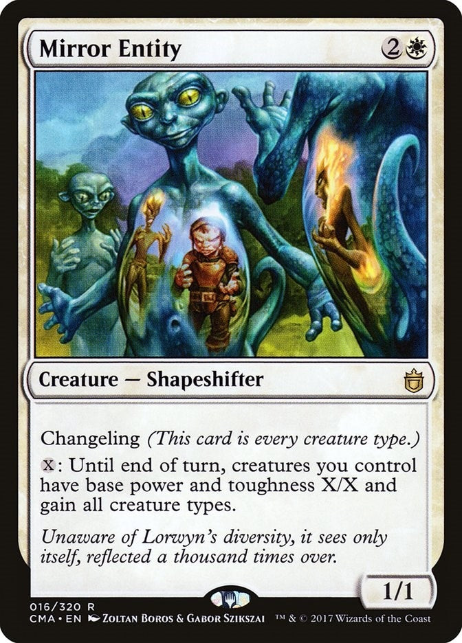 Image for Mirror Entity (16) - Magic: The Gathering