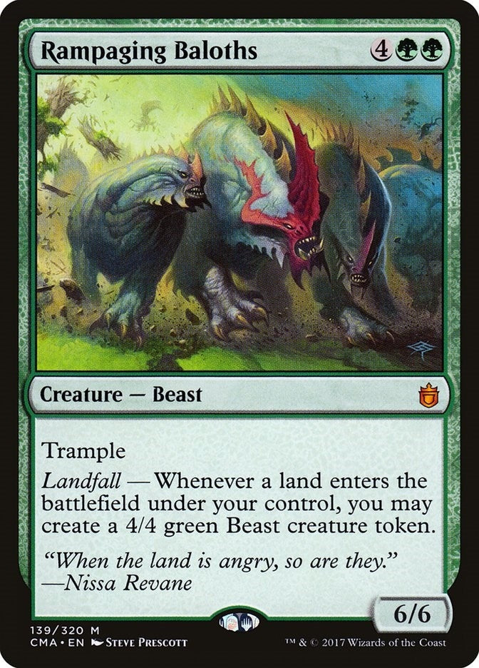 Image for Rampaging Baloths (139) - Magic: The Gathering