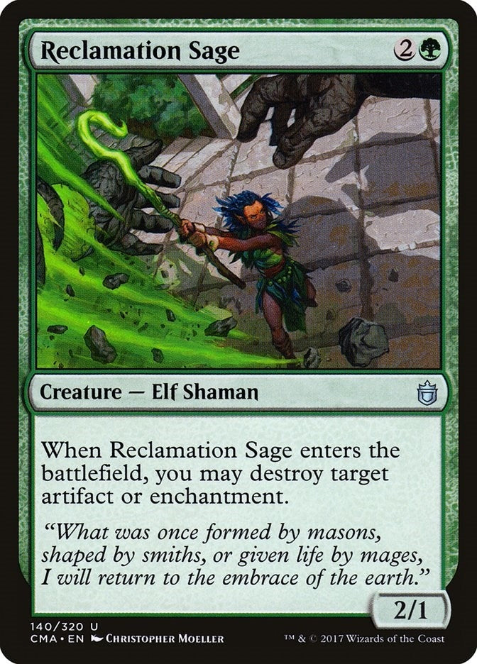 Image for Reclamation Sage (140) - Magic: The Gathering