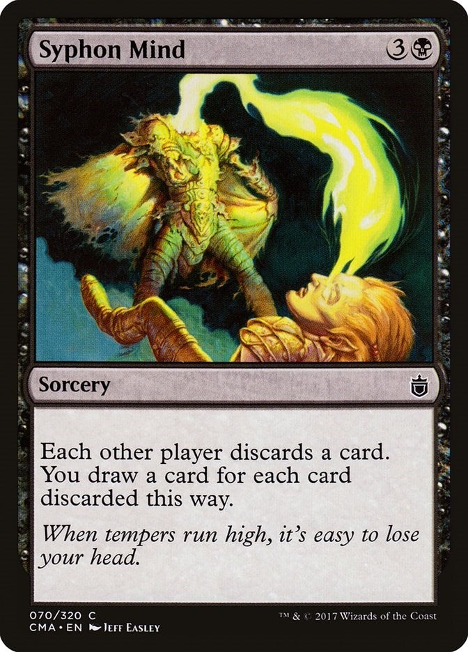 Image for Syphon Mind (70) - Magic: The Gathering