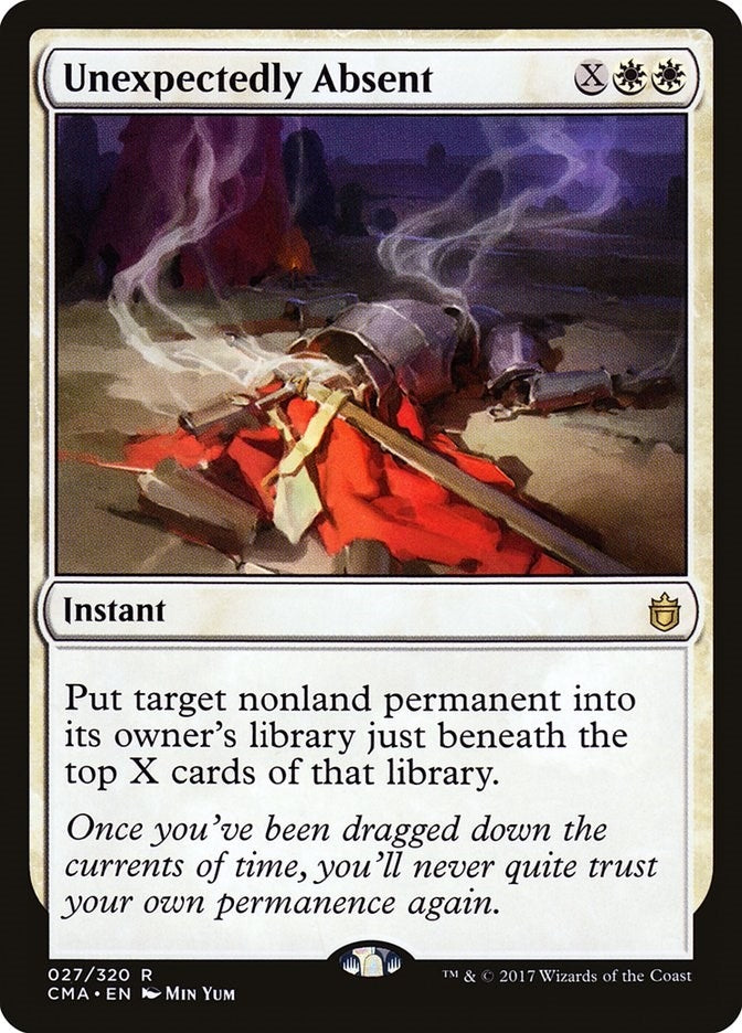 Image for Unexpectedly Absent (27) - Magic: The Gathering