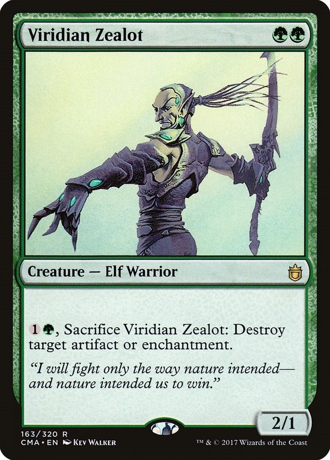Image for Viridian Zealot (163) - Magic: The Gathering
