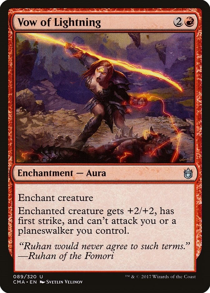 Image for Vow of Lightning (89) - Magic: The Gathering