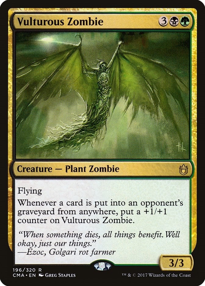 Image for Vulturous Zombie (196) - Magic: The Gathering