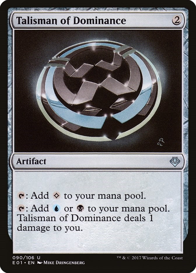 Image for Talisman of Dominance (90) - Magic: The Gathering
