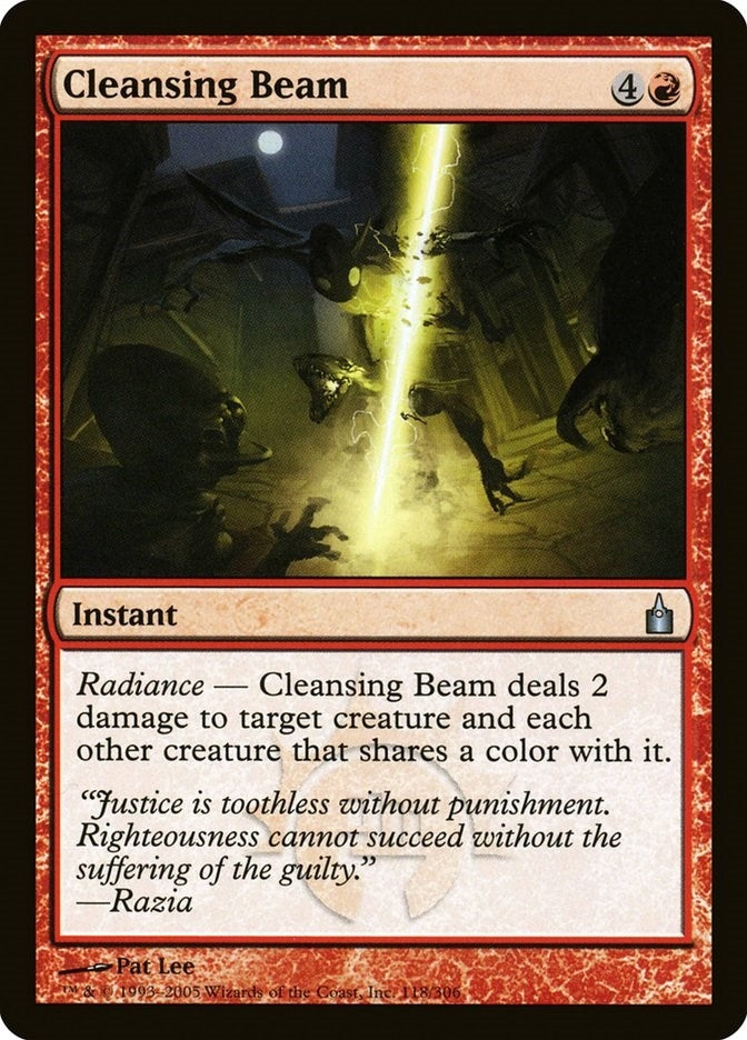 Image for Cleansing Beam (118) - Magic: The Gathering