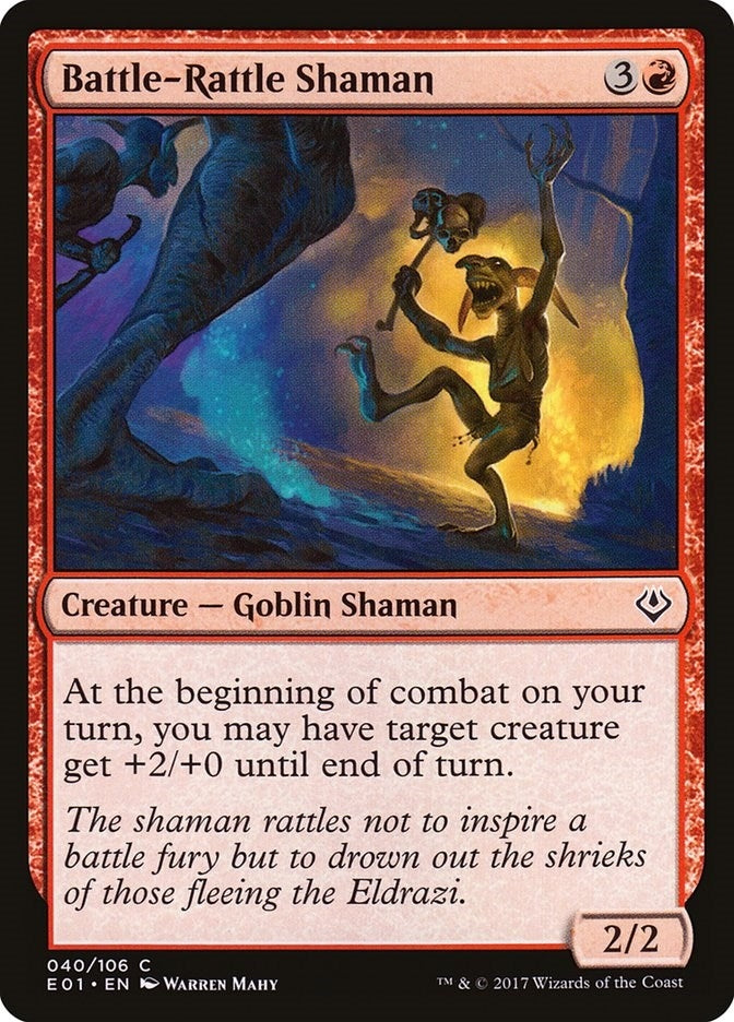 Image for Battle-Rattle Shaman (40) - Magic: The Gathering