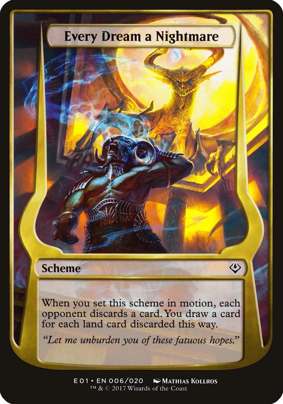 Image for Every Dream a Nightmare (Archenemy: Nicol Bolas) (6) - Magic: The Gathering