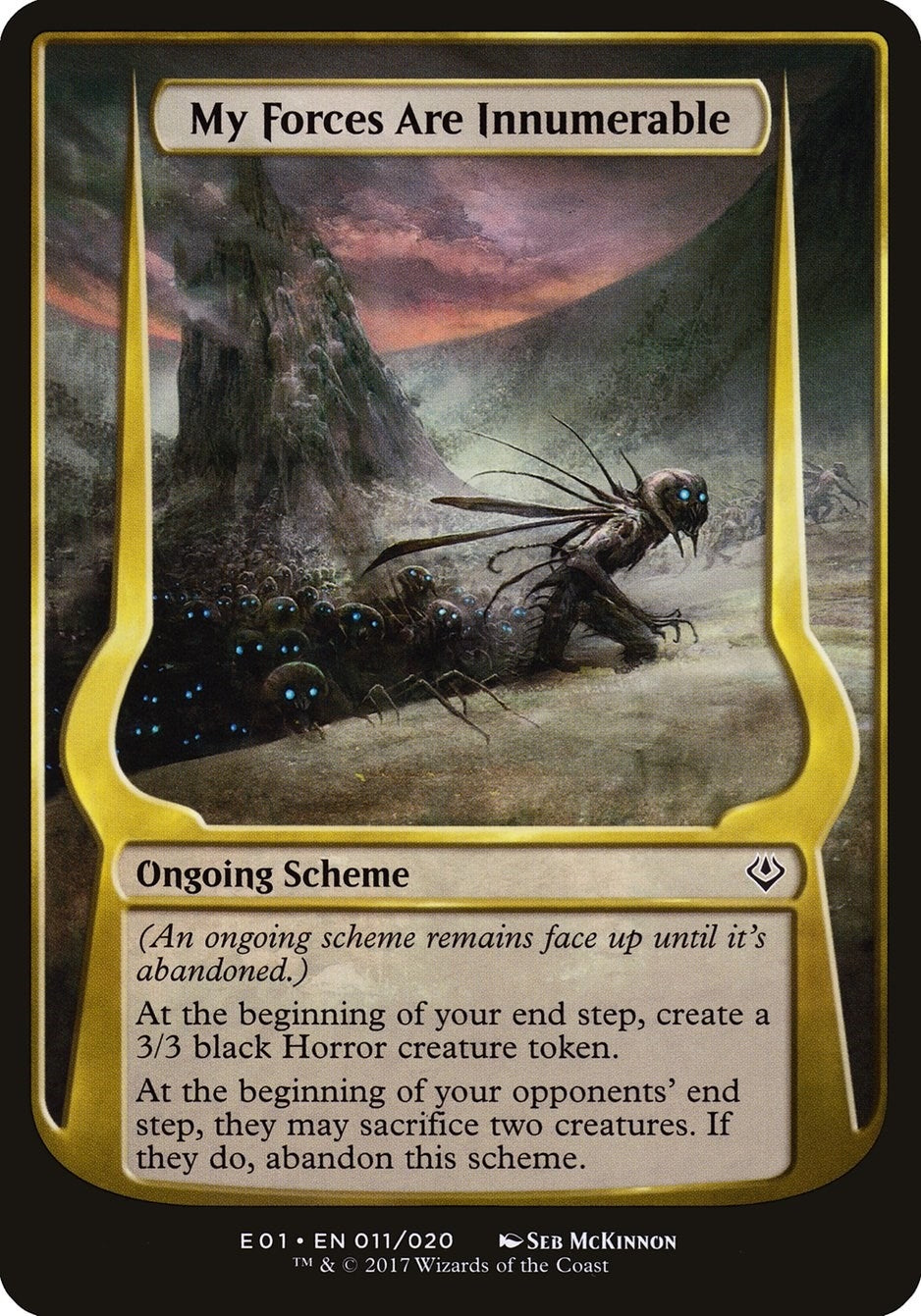 Image for My Forces Are Innumerable (Archenemy: Nicol Bolas) (11) - Magic: The Gathering