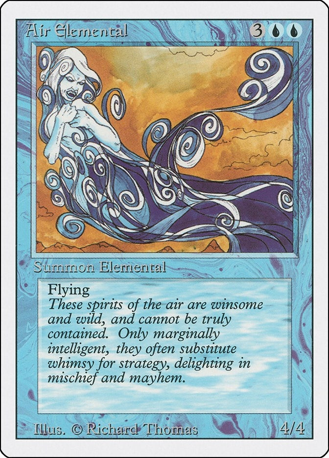 Image for Air Elemental (3ED) - Magic: The Gathering