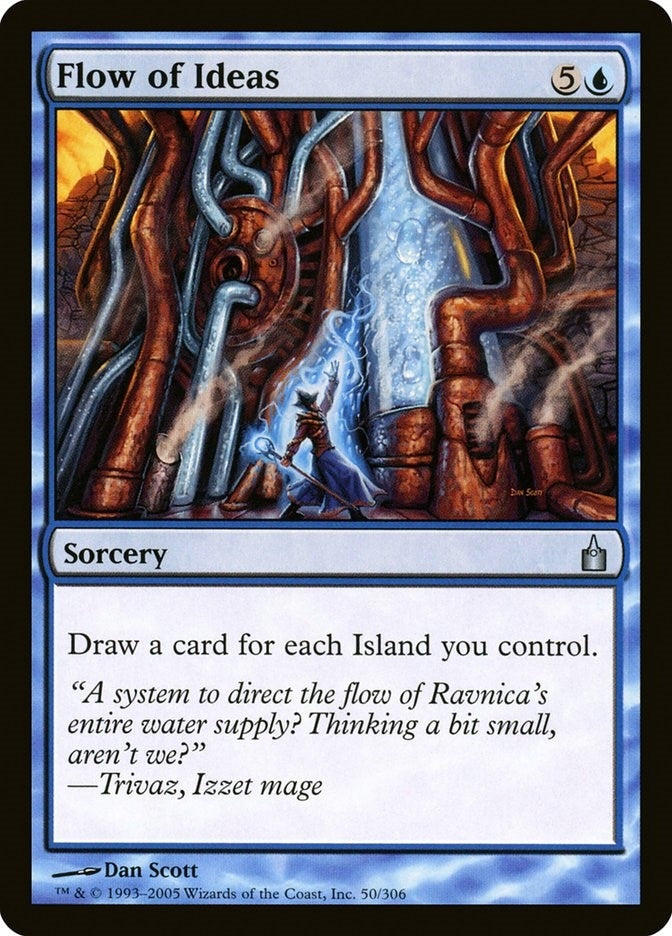 Image for Flow of Ideas (50) - Magic: The Gathering