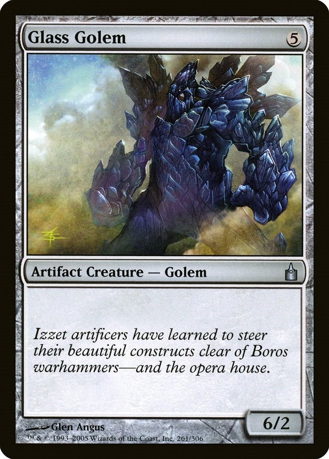 Image for Glass Golem (261) - Magic: The Gathering