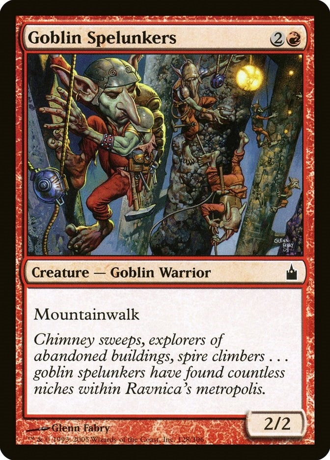Image for Goblin Spelunkers (128) - Magic: The Gathering