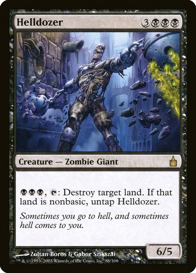 Image for Helldozer (88) - Magic: The Gathering