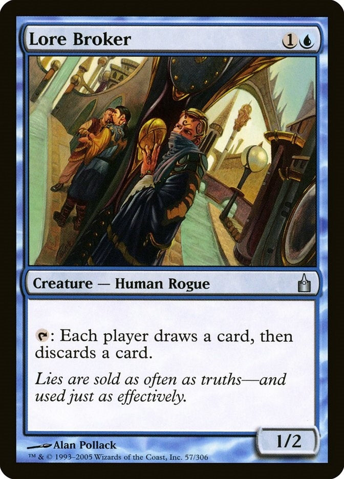 Image for Lore Broker (57) - Magic: The Gathering