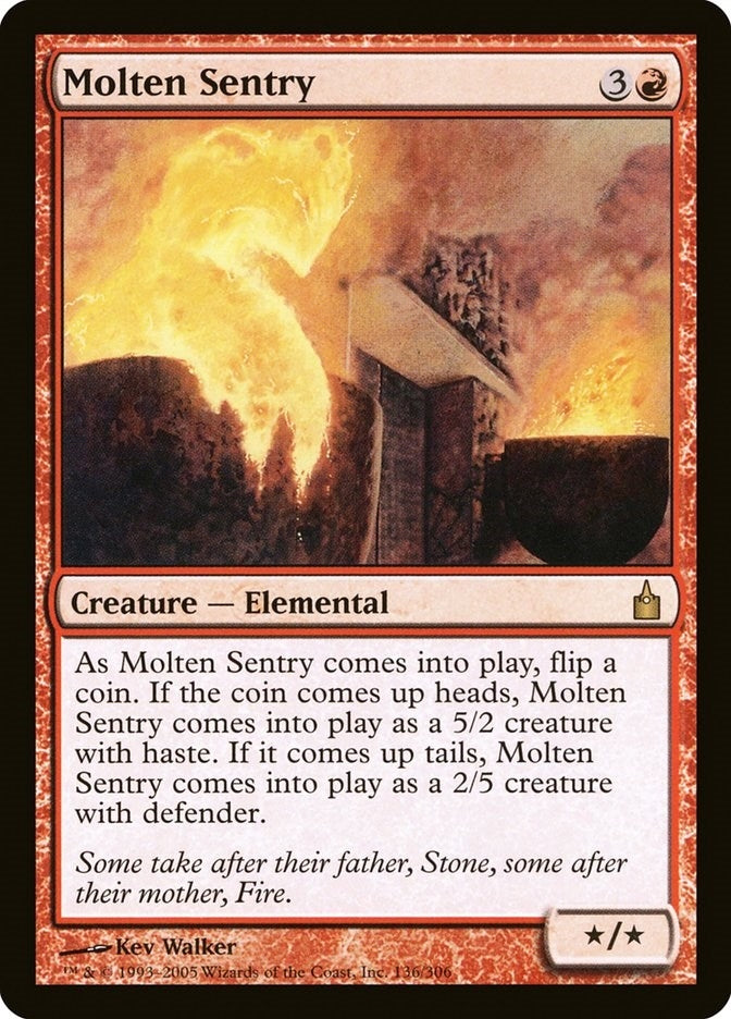 Image for Molten Sentry (136) - Magic: The Gathering