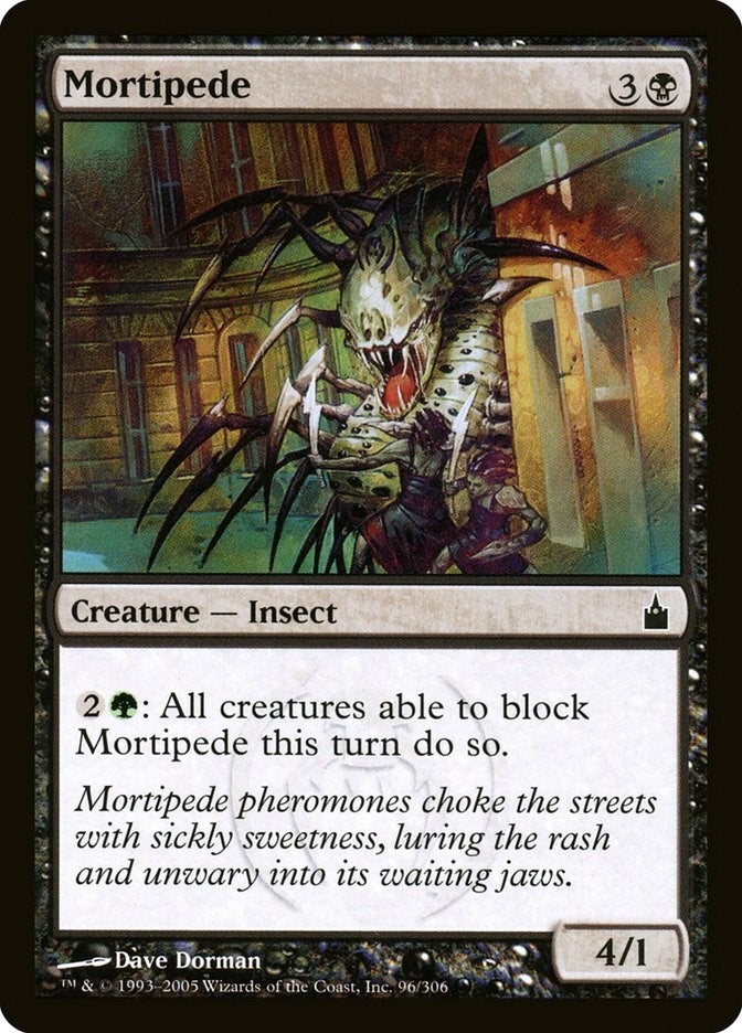 Image for Mortipede (96) - Magic: The Gathering