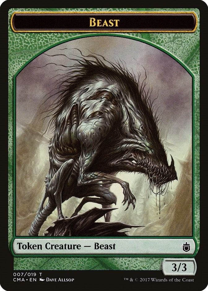 Image for Beast Token (007) (7) - Magic: The Gathering