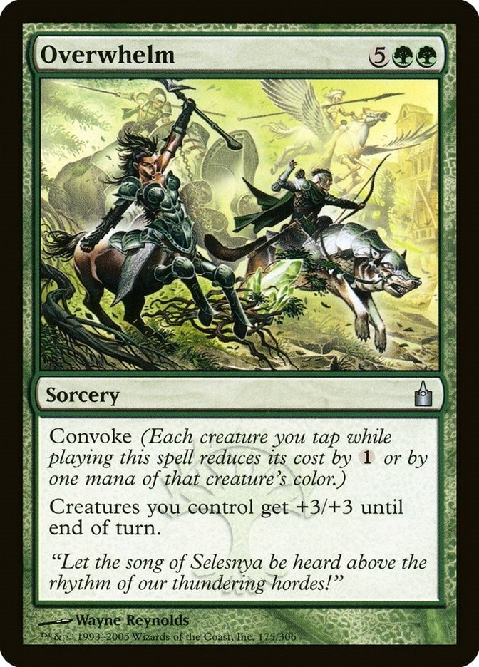Image for Overwhelm (175) - Magic: The Gathering