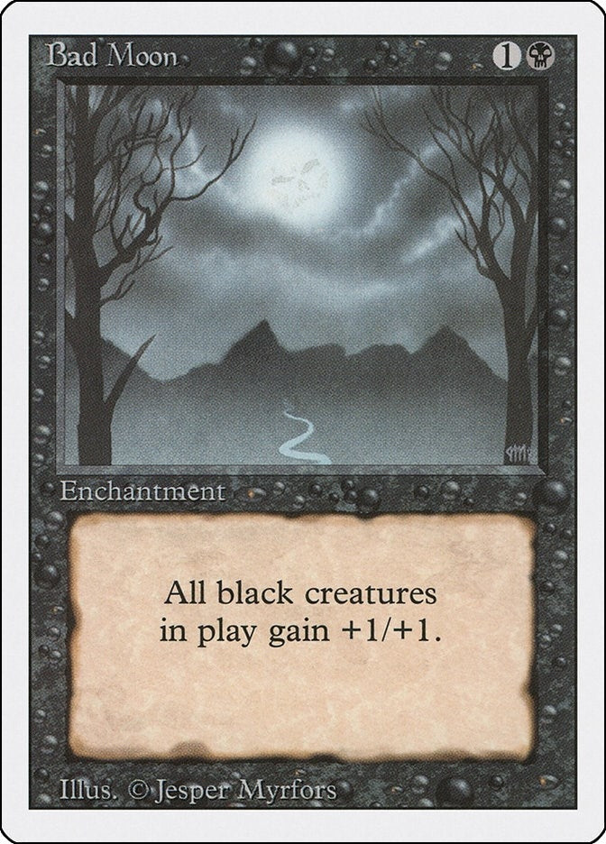 Image for Bad Moon - Magic: The Gathering