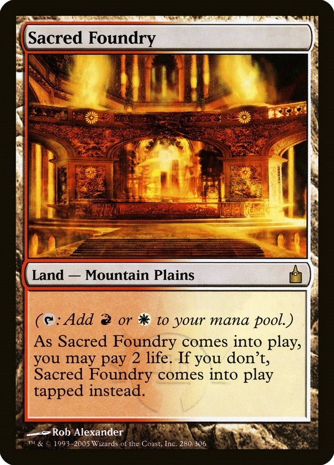 Image for Sacred Foundry (280) - Magic: The Gathering