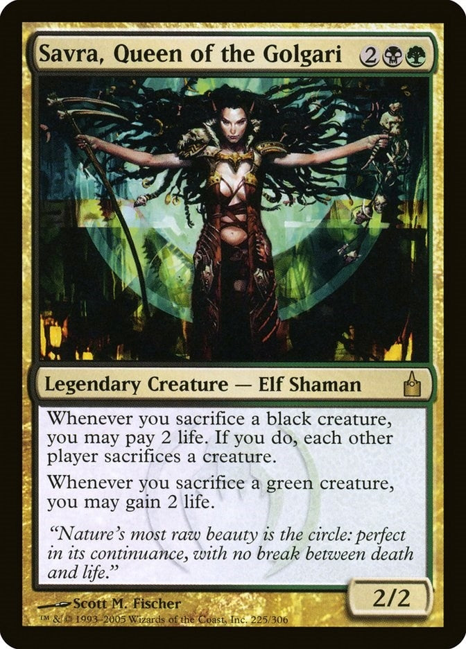 Image for Savra, Queen of the Golgari (225) - Magic: The Gathering