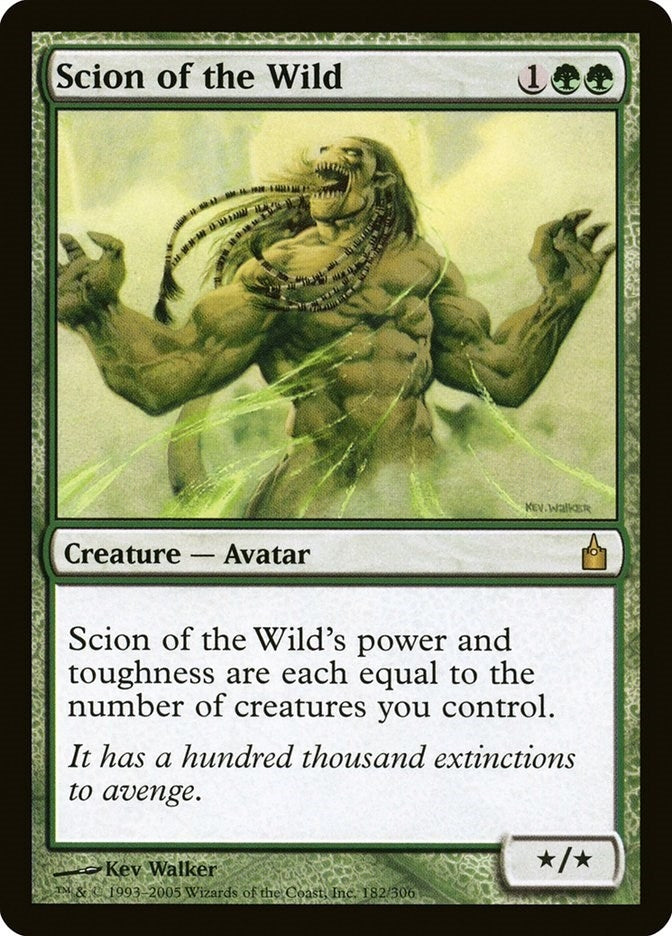 Image for Scion of the Wild (182) - Magic: The Gathering
