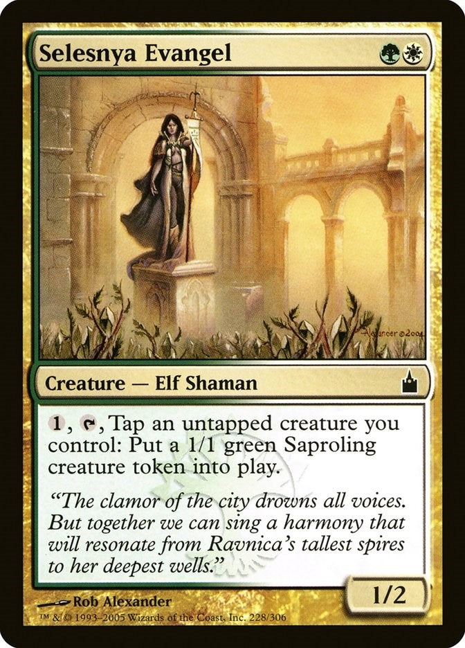 Image for Selesnya Evangel (228) (RAV) - Magic: The Gathering