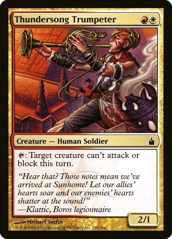 Image for Thundersong Trumpeter (235) - Magic: The Gathering