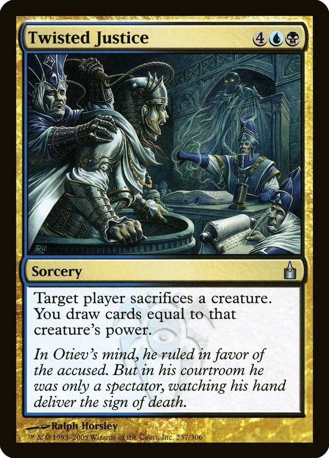 Image for Twisted Justice (237) - Magic: The Gathering