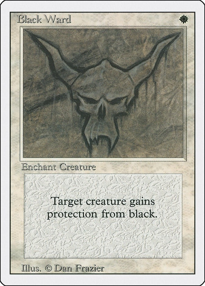 Image for Black Ward (3ED) - Magic: The Gathering