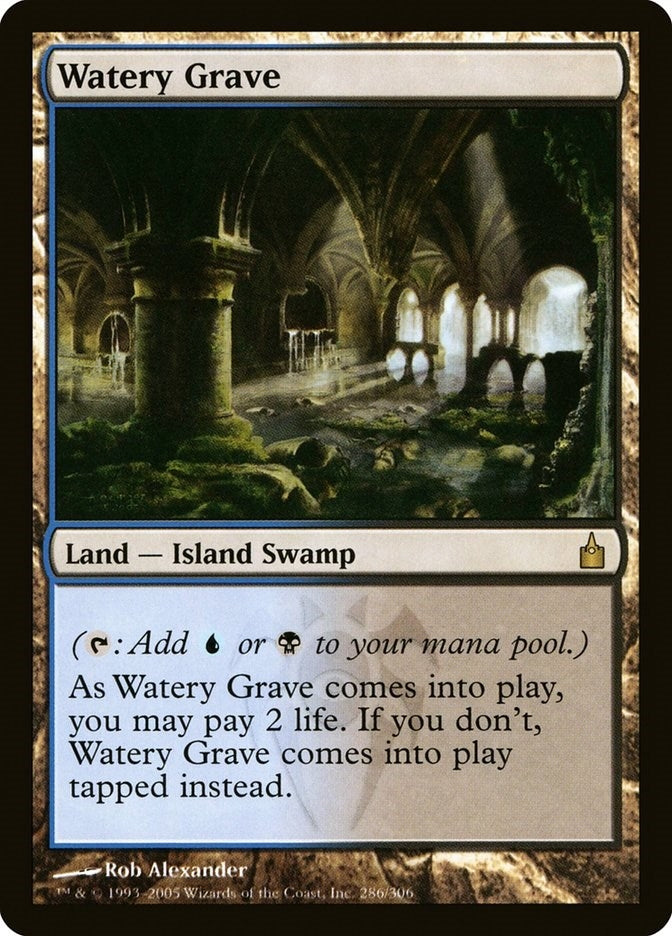 Image for Watery Grave (286) - Magic: The Gathering