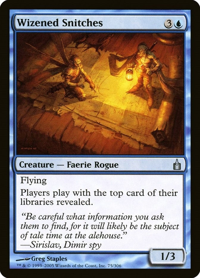 Image for Wizened Snitches (75) - Magic: The Gathering