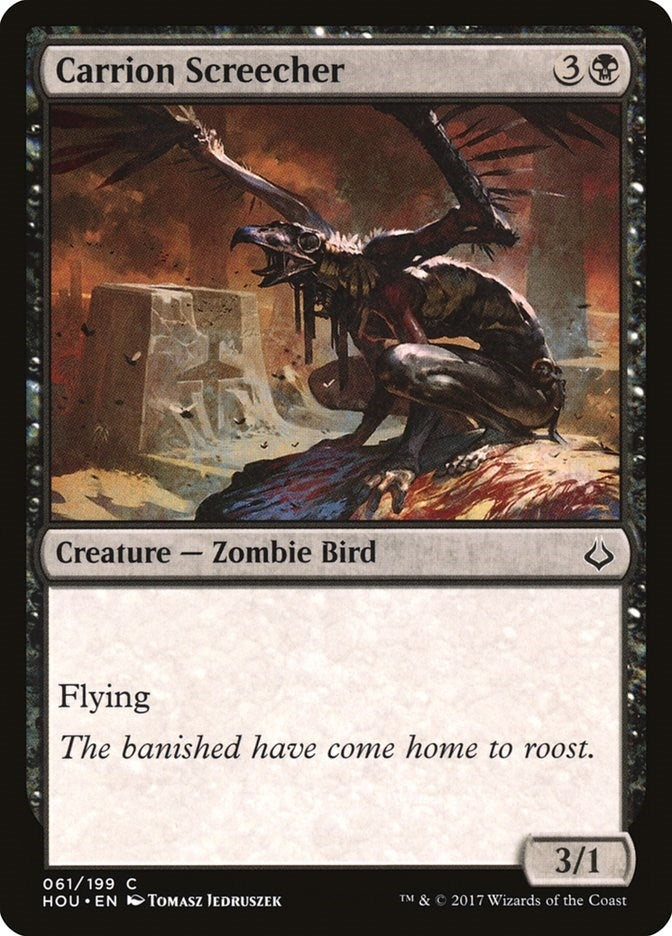Image for Carrion Screecher (61) (HOU) - Magic: The Gathering