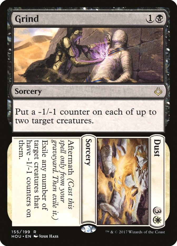 Image for Grind // Dust (155) (HOU) - Magic: The Gathering