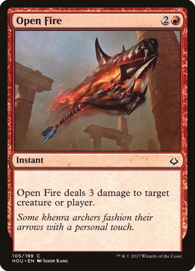 Image for Open Fire (105) - Magic: The Gathering