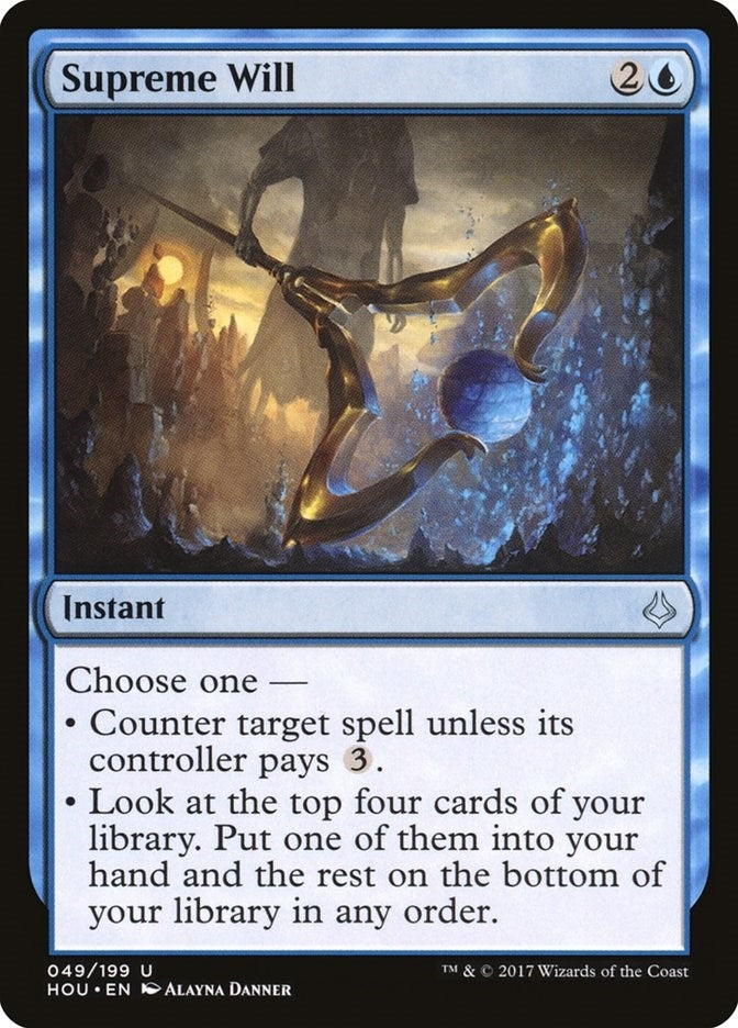 Image for Supreme Will (49) - Magic: The Gathering